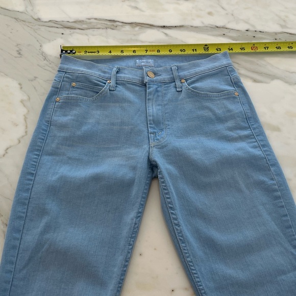 MOTHER THE MUSE ANKLE LIGHT BLUE HUSH JEANS STYLE 1042X-252 SIZE 27 NWOTS! - Picture 10 of 17